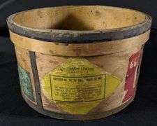 WELLMAN DWIRE TOBACCO CO GRANGER TWIST ST LOUIS TOBACCO CONTAINER
