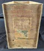 EAGLE TOBACCO CO QUINCY TWIST WOOD TOBACCO CRATE QUINCY ILLINOIS