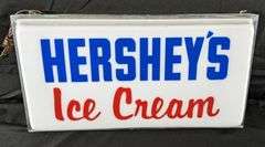 HERSHEY'S ICE CREAM LIGHTED SIGN