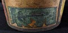 WELLMAN DWIRE TOBACCO CO GRANGER TWIST ST LOUIS TOBACCO CONTAINER