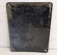 PORCELAIN GAS PUMP SIGN UNION 76 REGULAR GASOLINE