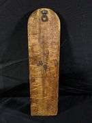 WOOD THERMOMETER P.H. & J.T. RUTHERFORD COAL FEED ICE HANNIBAL MISSOURI