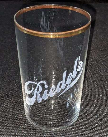 RIEDEL'S HANNIBAL MISSOURI ETCHED BEER GLASS PRE PRO