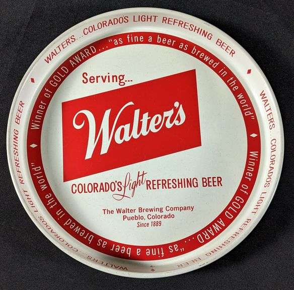 COLORADO WALTERS BEER TRAY