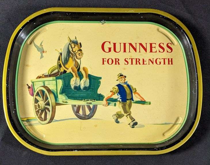 GUINNESS FOR STRENGTH BEER TRAY