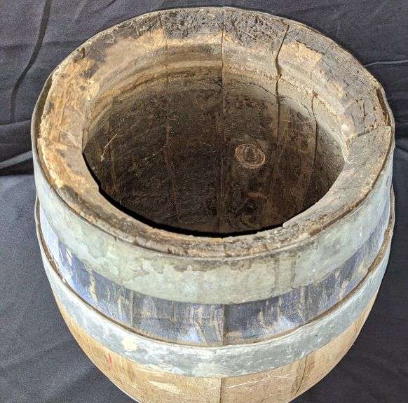 DICK & BROS' QUINCY BREWING CO QUINCY ILLINOIS WOOD BEER KEG