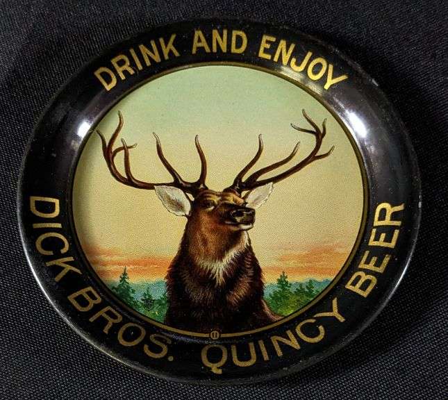 PRE PRO TIP TRAY DRINK & ENJOY DICK BRO'S BEER QUINCY ILLINOIS