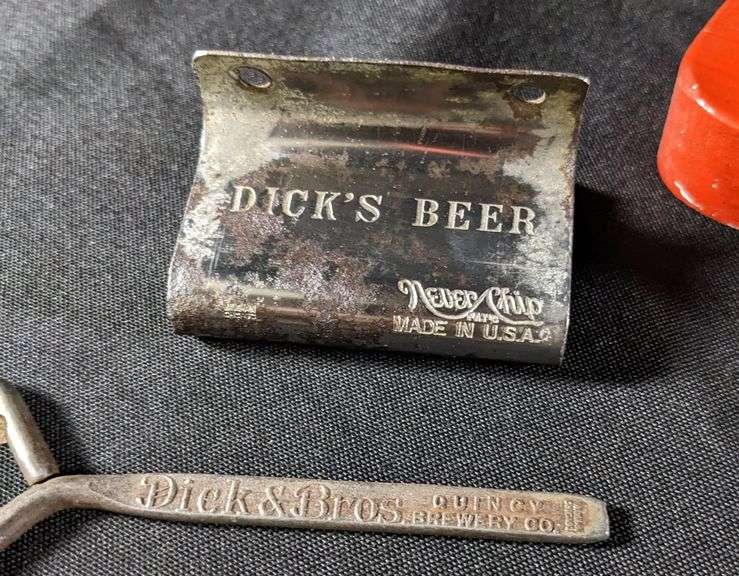 PRE & POST PRO DICKS BEER QUINCY ILLINOIS BOTTLE OPENERS