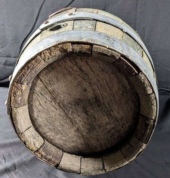 RUFF BREWING QUINCY ILLINOIS WOOD BEER KEG