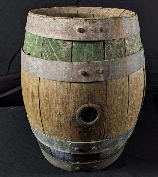 DICK & BROS' QUINCY BREWING CO QUINCY ILLINOIS WOOD BEER KEG