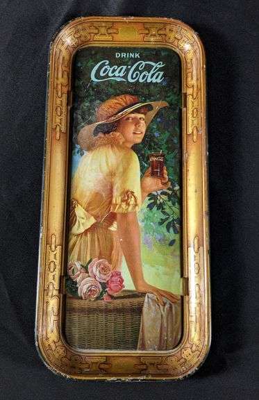 1916 "ELAINE" COCA COLA COKE SERVING TRAY