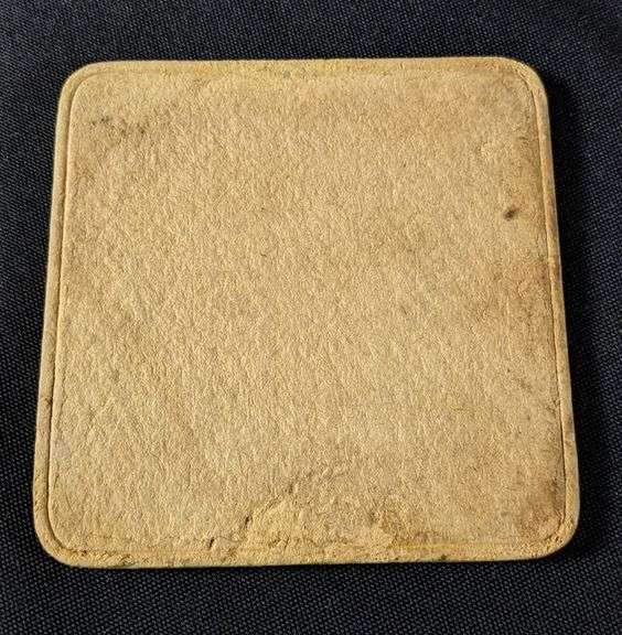 PRE PRO RUFF BREWING CO QUINCY ILLINOIS BEER COASTER