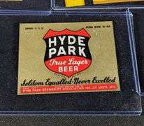 BEER BOTTLE LABELS LEMP SCHLITZ PEORIA OLD TAVERN OLD UNION ST LOUIS OLDE-ENGLISH REISCH HYDE PARK