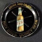 PRE PRO TIP TRAY COASTER DRINK & ENJOY DICK BRO'S BEER QUINCY ILLINOIS