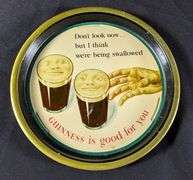 GUINNESS IS GOOD FOR YOU BEER TRAY