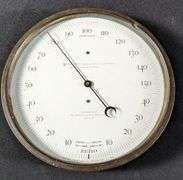 DATED 1885 WELLMAN DWIRE TOBACCO CO QUINCY IL SWEET LOTUS TOBACCO THERMOMETER