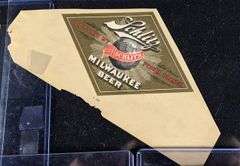 BEER BOTTLE LABELS LEMP SCHLITZ PEORIA OLD TAVERN OLD UNION ST LOUIS OLDE-ENGLISH REISCH HYDE PARK