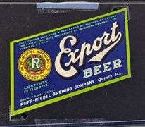 RUFF RIEDEL BREWING QUINCY IL BEER BOTTLE LABELS BOCK BURG-MEISTER CLIQUE NOXALL EXPORT JAEGER BRAU 