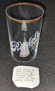 RIEDEL'S HANNIBAL MISSOURI ETCHED BEER GLASS PRE PRO