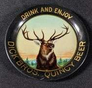 PRE PRO TIP TRAY DRINK & ENJOY DICK BRO'S BEER QUINCY ILLINOIS