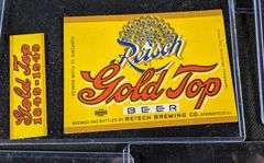 BEER BOTTLE LABELS LEMP SCHLITZ PEORIA OLD TAVERN OLD UNION ST LOUIS OLDE-ENGLISH REISCH HYDE PARK