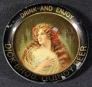 PRE PRO TIP TRAY DRINK & ENJOY DICK BRO'S BEER QUINCY ILLINOIS