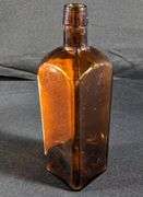 BROWN'S AROMATIC BITTERS BOTTLE HANNIBAL MISSOURI CORK TOP