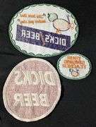 DICK'S BEER QUINCY ILLINOIS PATCHES