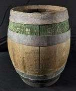 DICK & BROS' QUINCY BREWING CO QUINCY ILLINOIS WOOD BEER KEG