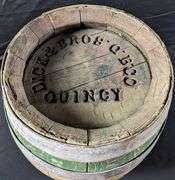 DICK & BROS' QUINCY BREWING CO QUINCY ILLINOIS WOOD BEER KEG