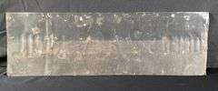 EMBOSSED TIN SIGN ONAEIL'S VELVET OIL THIS ROAD TO WITTENBERG WIS