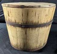 ANTIQUE WOOD COUNTRY STORE CONTAINER RIEDINGER & OERTLE WORLDS FAIR MIXED CANDY QUINCY ILLINOIS