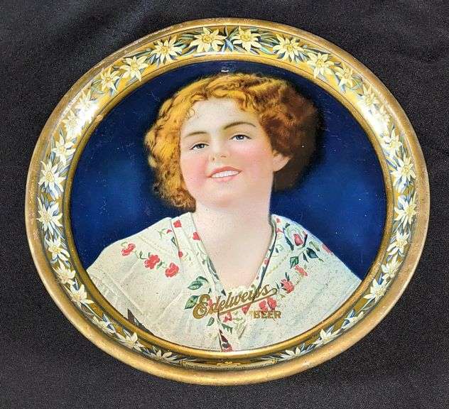 PRE PRO BEER TRAY EDELWEISS BEER SCHOENHOFEN BREWING CHICAGO ILLINOIS ...