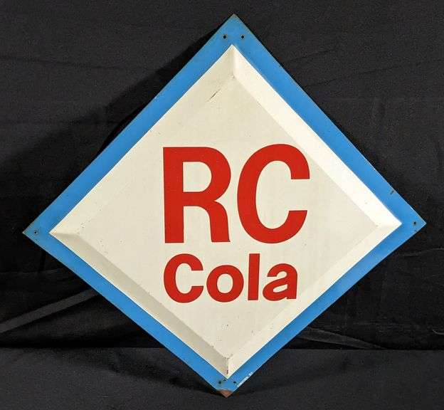 TIN SIGN RC COLA SODA POP