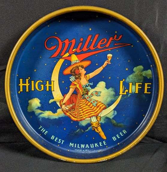 MILLER HIGH LIFE THE BEST MILWAUKEE BEER WISCONSIN