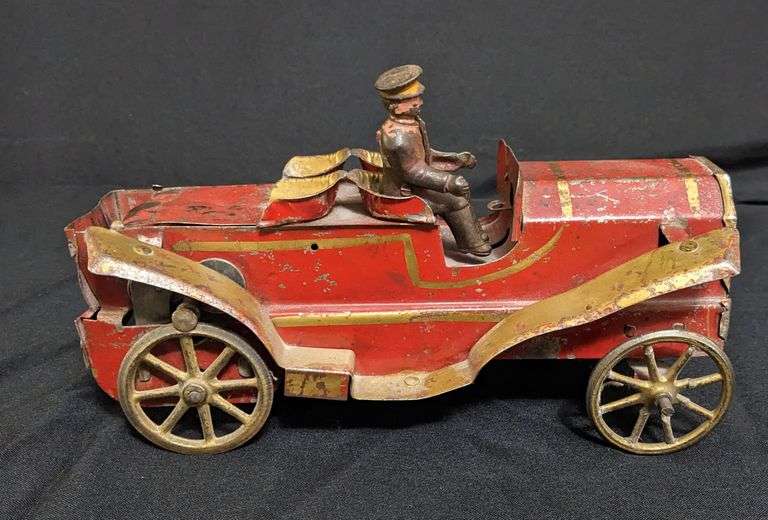 PRESSED STEEL DAYTON HILL CLIMBER TOY VEHICLE 4 SEAT