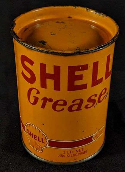 Can Shell FULL 1# CAN SHELL MOTOR CUP GREASE - Millers Auction Co.