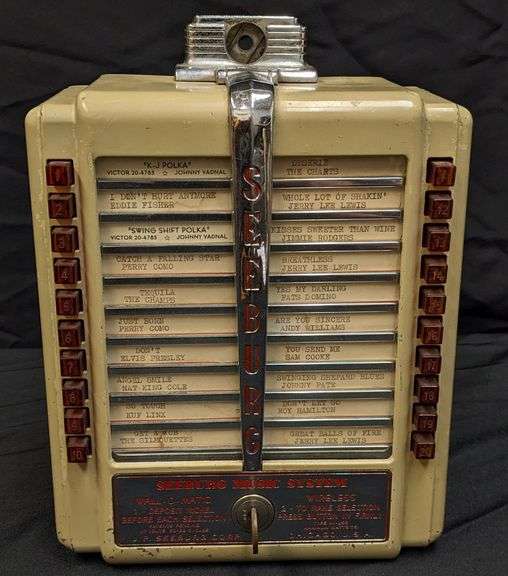 5¢ SEEBURG WALL-O-MATIC WIRELESS JUKEBOX RECEIVER TYPE WI-L56