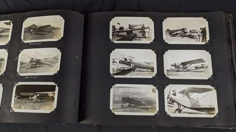 1920'S -1930'S AIRCRAFT - AIRPLANE PHOTOGRAPH ALBUM 450+ PHOTO'S
