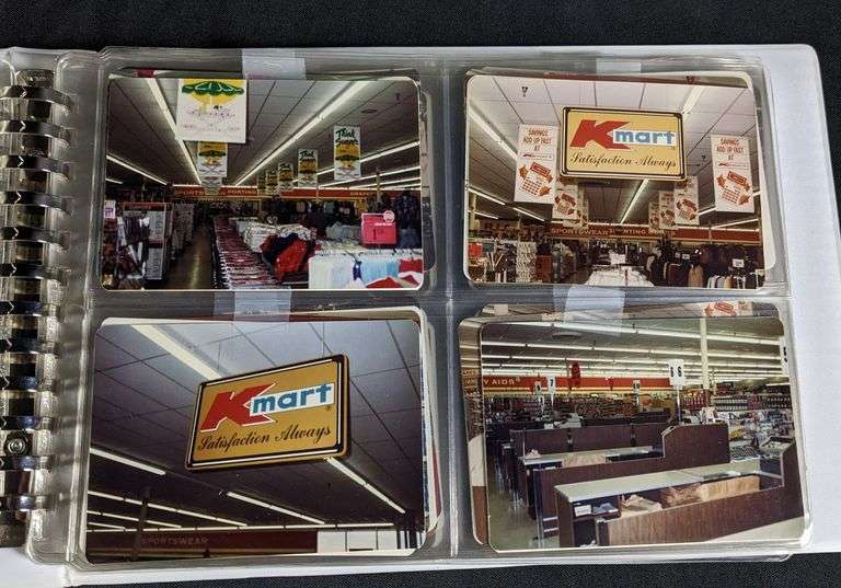 1981 GRAND OPENING K-MART STORE WASHINGTON ILLINOIS PHOTOGRAPH ALBUM