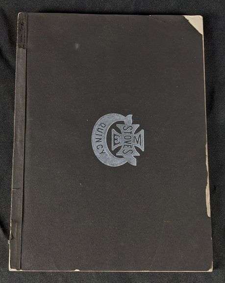 1910 NO 26 GEM CITY STOVE MFG CO QUINCY ILLINOIS CATALOG BOOK