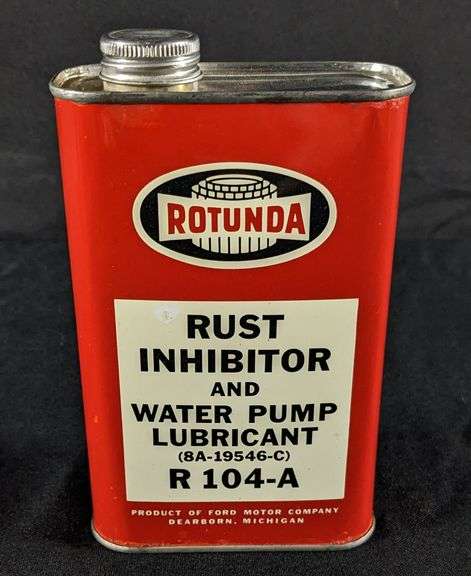 FULL PINT OIL CAN FORD ROTUNDA RUST INHIBITOR