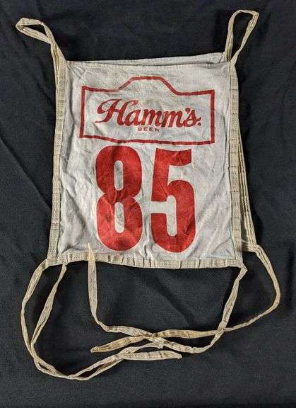 VINTAGE HAMMS BEER #85 SNOWMOBILE OR MOTORCYCLE RACE RACING BIB