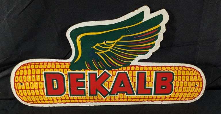 DEKALB SEED CORN MASONITE SIGN