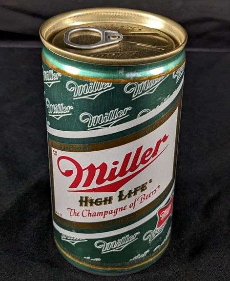 TEST CAN PULL TAB MILLER HIGH LIFE BEER MILWAUKEE GREEN