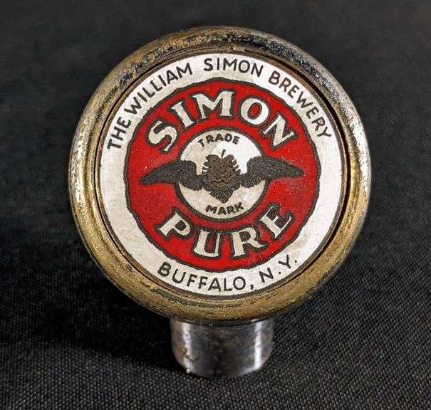 BALL TAP KNOB HANDLE SIMON PURE BEER