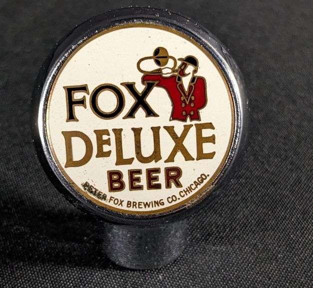 BALL TAP KNOB HANDLE FOX DELUXE BEER