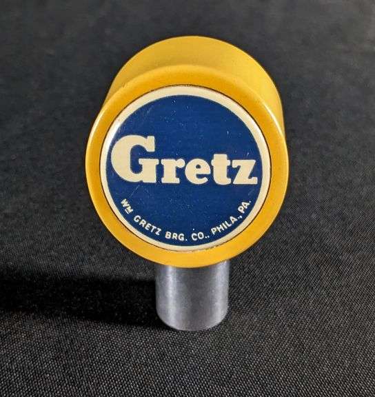 TAP KNOB HANDLE GRETZ BEER