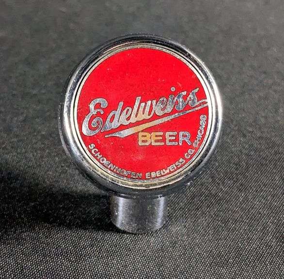 BALL TAP KNOB HANDLE EDELWEISS BEER