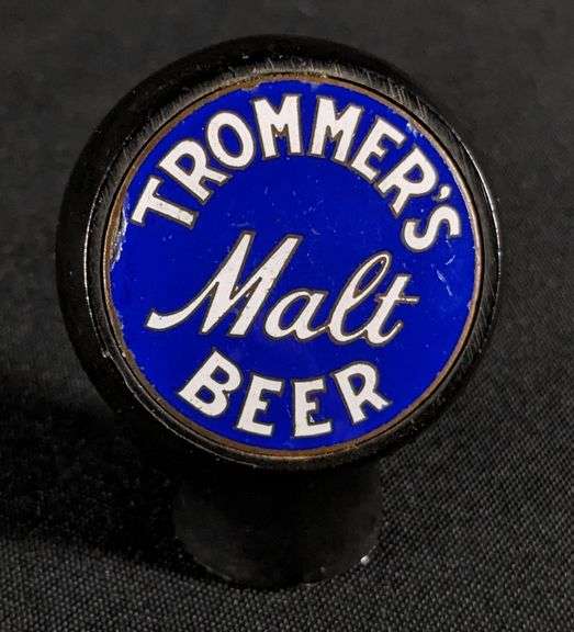 BALL TAP KNOB HANDLE TROMMERS MALT BEER
